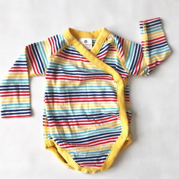 Hanna Andersson Other - Hanna Andersson baby basics striped onesie